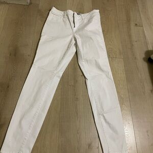 Refuge Elegant White Pants